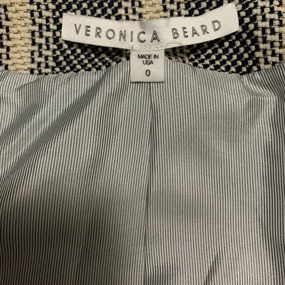 Veronica Beard Destin Jacket Size 0 As Seen On Meghan Markle - Picture 12 of 16